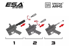 Страйкбольна штурмова гвинтiвка Specna Arms SA-C24 Core Black - изображение 6