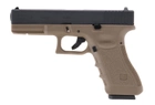 Страйкбольний пістолет WE Glock 17 Gen.3 Metal Tan GBB (Страйкбол 6мм) - изображение 1
