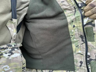 Мужской тактический костюм рип-стоп на флисе ВСУ Мультикам 20222170-52 9979 52 размер хаки (OR.M_4544510) - изображение 9