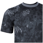 Футболка камуфляжная MIL-TEC T-Shirt Mandra Black M - изображение 7