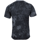 Футболка камуфляжная MIL-TEC T-Shirt Mandra Black XL - изображение 6