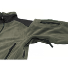 Кофта флисовая тактическая MFH «Heavy-Strike» Olive 2XL - изображение 3