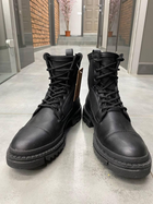 Берці чорні 40 р армійські літні тактичні, військові черевики чорні літні - зображення 7