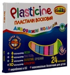 Пластилін 24кол.400 гр Чисті руки ЕСО, 7655, CLASS