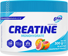 6PAK Creatine Monohydrate 300 g Jar Grapefruit (5902811814553) - obraz 1