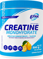 Креатин 6PAK Creatine Monohydrate 500 г Лимон (5902811810692)