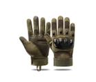 Тактичні рукавички Олива XL - зображення 1