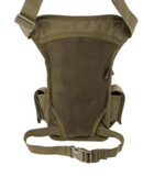 Тактическая набедренная сумка, подсумок на бедро SILVER KNIGHT YF-325 олива - изображение 3