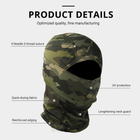 Балаклава тактична маска легка Woodland Olive - зображення 3
