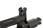 Страйкбольна штурмова гвинтiвка Specna Arms AK-105 SA-J08 Edge Black - изображение 13
