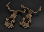 Навушники Активні Earmor M32 Coyote Brown + Premium кріплення на шолом каску (150233) - зображення 9