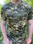 Тактическая футболка пиксель кулмакс (coolmax) 58 (XXXXL) - изображение 1