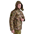 Тактическая куртка SOFT SHELL мультикам водонепроницаемая L - изображение 5