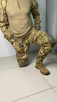 Тактичні штани з наколінниками мультикам ріп-стоп 48 (M) - зображення 7
