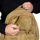 Тактический рюкзак Camotec из плотной и износостойкой ткани Dash Coyote - изображение 5