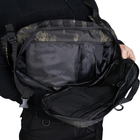 Тактический однолямочный рюкзак Camotec скрытым отделением для оружия TCB Multicam Black - изображение 10