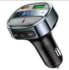 Автомобильный FM модулятор трансмиттер Hoco E70 PD 30W с быстрой зарядкой Bluetooth