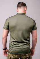 Тактична футболка поло GorLin 48 Хакі (Т-42) - зображення 3