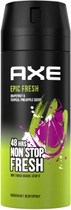 Аэрозольный дезодорант AXE Epic Fresh 150 мл (8720182997654/8720181192128)