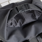 Сумка дорожня тактична, туристичний рюкзак 25 л Чорний MELGO вологозахисний речовий мішок - зображення 5