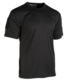 Тактична термоактивна футболка Mil-Tec 2XL чорна чоловіча футболка - зображення 1