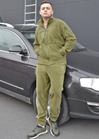 Флісовий костюм з липучками тактичний Хакі 42 (id291r42) - изображение 7