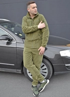 Флісовий костюм з липучками тактичний Хакі 38 (id291r38) - изображение 9