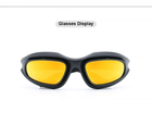 Тактические защитные стрелковые очки с поляризацией Daisy c5 - изображение 10
