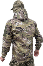 Куртка тактична мультикам літня softshell, Куртка multicam водонепроникна, Вітровка мультикам 54р. - зображення 6