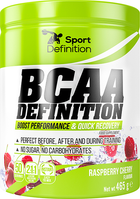 Aminokwas Sport Definition BCAA Definition 465 g Jar Raspberry-Cherry (5902811801416)