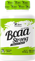 Амінокислоти Sport Definition BCAA Strong 120 капсул (5902114044046) - зображення 1