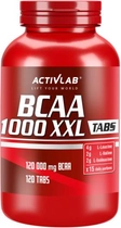 Aminokwas ActivLab BCAA 1000 XXL 120 tabletek (5907368831022) - obraz 1