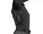 Подплечная/поясная/внутрибрючная синтетическая кобура A-LINE с подсумком магазина для Glock черная (5СУ1+) - изображение 3