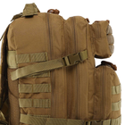 Рюкзак тактический штурмовой Zelart Military Rangers 2266 объем 35 литров Khaki - изображение 5