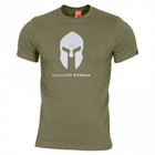 Футболка Spartan Helmet Pentagon Pentagon Olive Green M Тактическая мужская - изображение 1