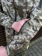 Тактична куртка літня soft shell піксель Premium, Куртка піксель, Куртка софтшел ЗСУ піксель 54р. - зображення 3