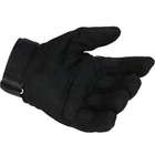 Тактичні рукавички з закритими пальцями, Чорний, M - зображення 8