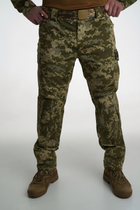 Тактические брюки рип-стоп с карманами для наколенников SM Group розмір 3XL Пиксель - изображение 1