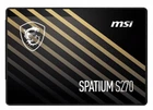 SSD накопитель msi Spatium s270 480gb 2.5" sataiii 3d tlc (s78-440e350-p83)