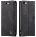 Чохол книжка з магнітом CaseMe на iPhone 7/8 Black (05797-2B)