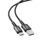 USB кабель із роз'ємом Type-C ACEFAST nylon aluminum connectors (3A, 1.2m). Black