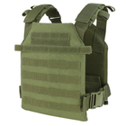 Плитоноска тактическая молле бронежилет чехол Condor Sentry Lightweight Plate Carrier 201042 Олива (Olive) - изображение 1