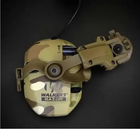 Комплект Активные наушники Walker's Razor Slim Multicam + крепления на шлем "Чебурашка" Койот + очки Walkers - изображение 2