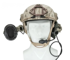Комплект Активные наушники Walker's Razor Slim Multicam + крепления на шлем "Чебурашка" Койот + очки Walkers - изображение 3