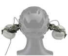 Комплект Активні навушники Walker's Razor Slim Multicam + кріпления на шолом "Чебурашка" Олива - зображення 3