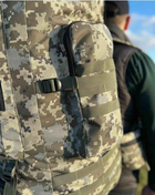 Тактический рюкзак баул 100л Пиксель военный рюкзак ВСУ 100 литров армейский рюкзак баул - изображение 4