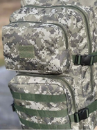 Тактичний рюкзак 40 літрів армійський рюкзак тактичний Піксель ЗСУ військовий міцний штурмовий рюкзак - зображення 4