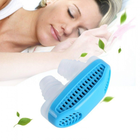 Антихропіння кліпса Anti snoring фільтр для носа та очищувач повітря 2 в 1 антихрап Блакитний - зображення 4