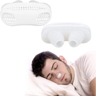 Антихропіння кліпса Anti snoring фільтр для носа та очищувач повітря 2 в 1 антихрап Білий - зображення 3