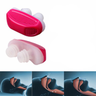 Антихропіння кліпса Anti snoring фільтр для носа та очищувач повітря 2 в 1 антихрап Червоний - зображення 3